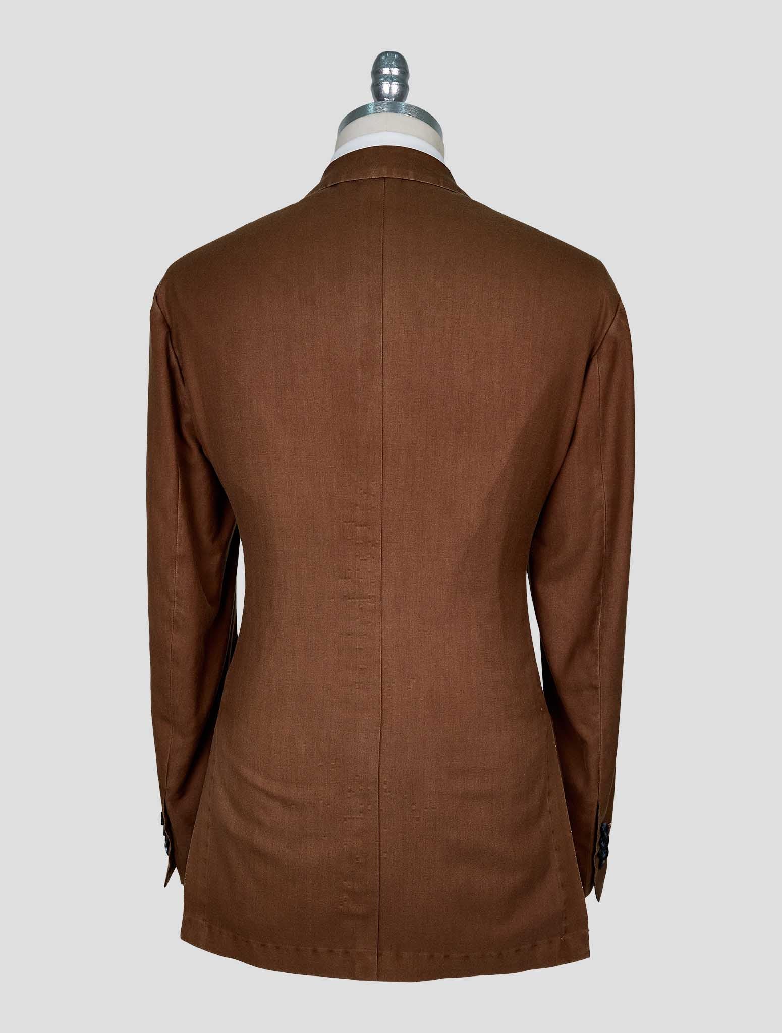 Kiton Brown Cashmere Blazer