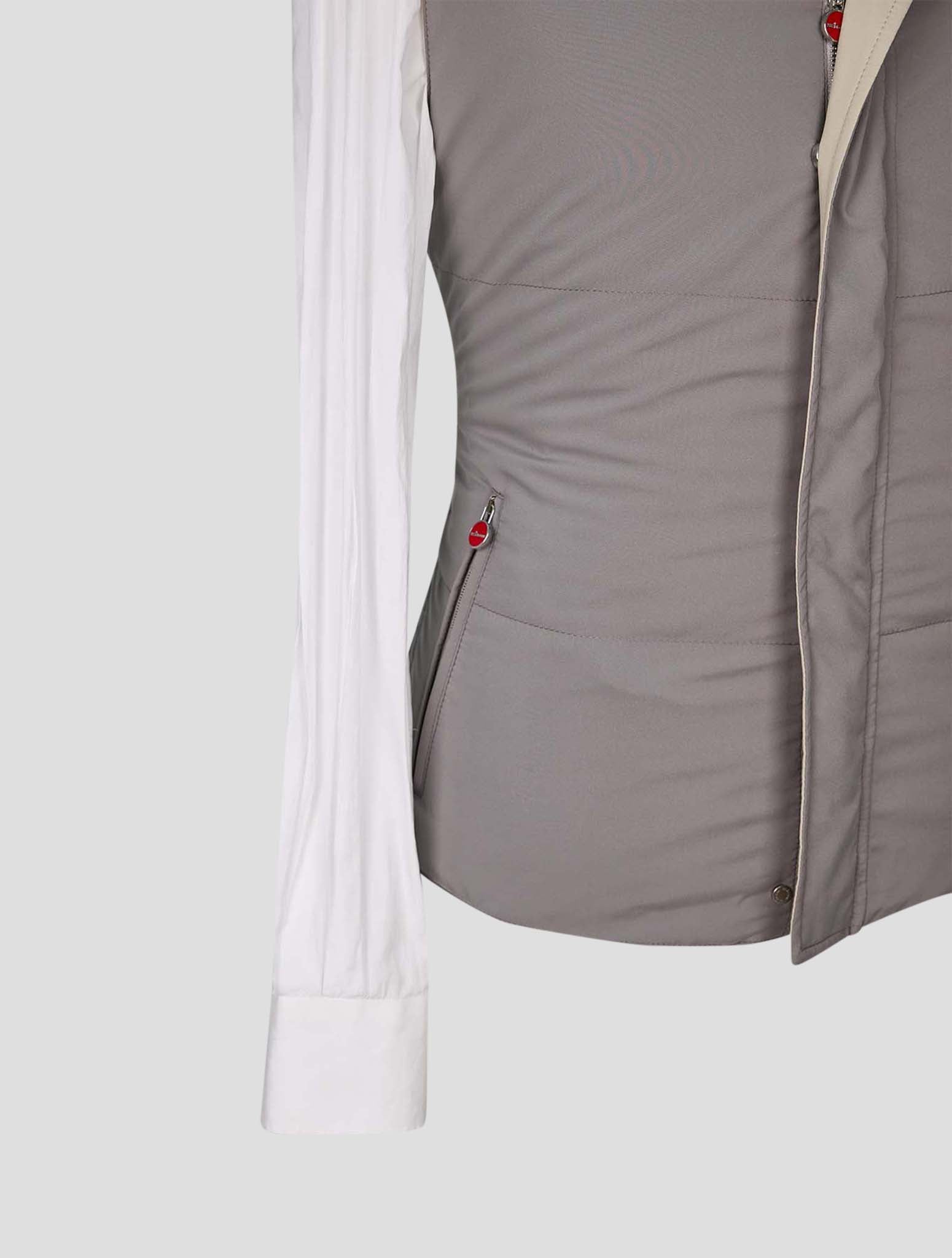 Kiton Gray Pl Reverse Gilet
