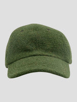 Kiton Green Wool Baseball Cap