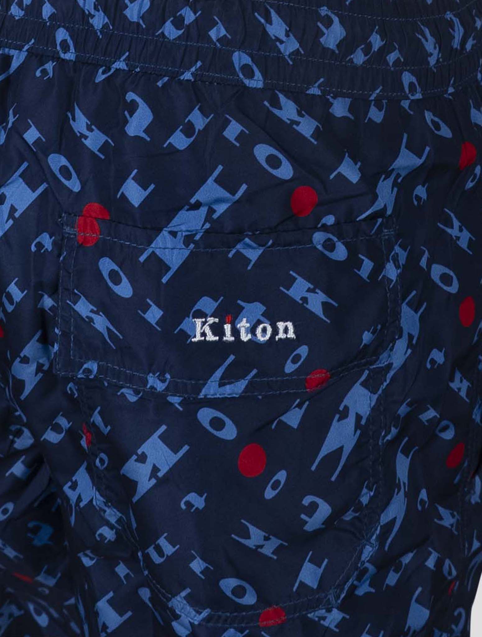 Kiton Blue Pl Swim Trunks