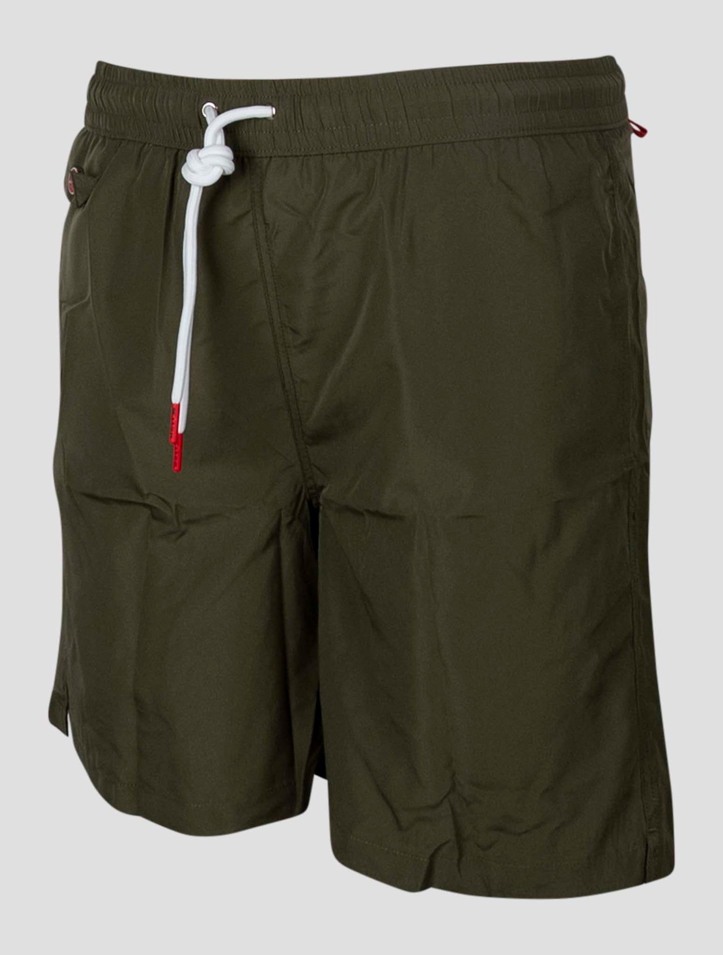 Kiton Green Pl Swim Trunks
