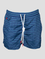 Kiton Purple Light Blue Pl Swim Trunks