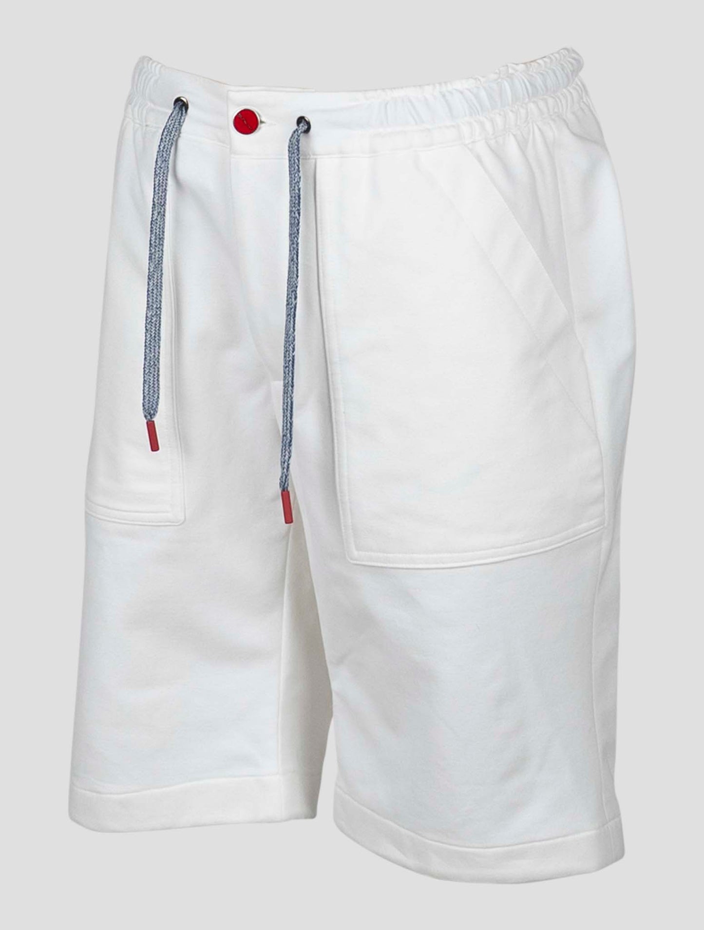 Kiton White Cotton Ea Short Pants