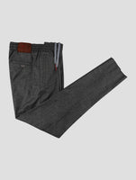 Kiton Gray Cotton Cashmere Ea Pants