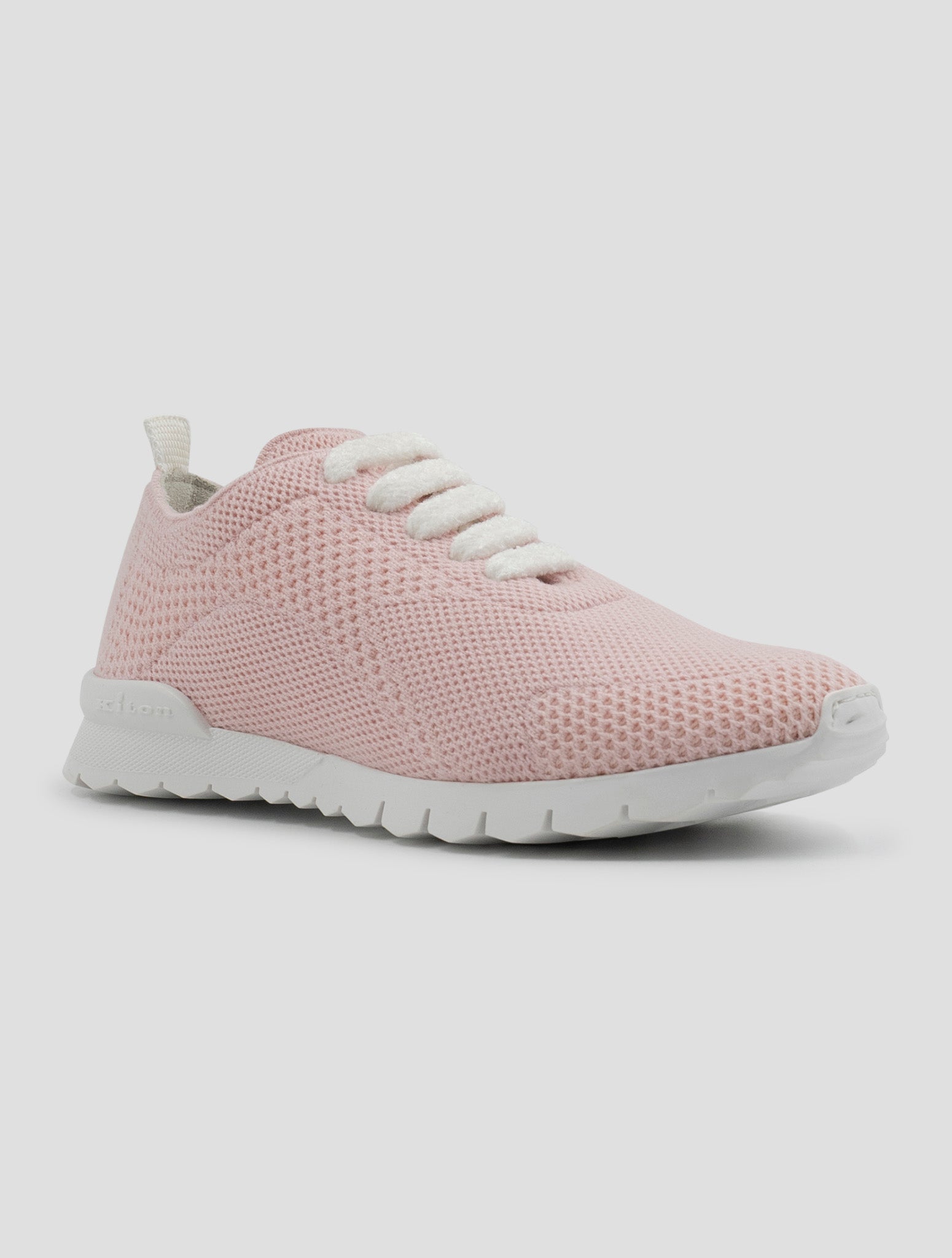 Kiton Pink Cashmere Pl Sneakers Women