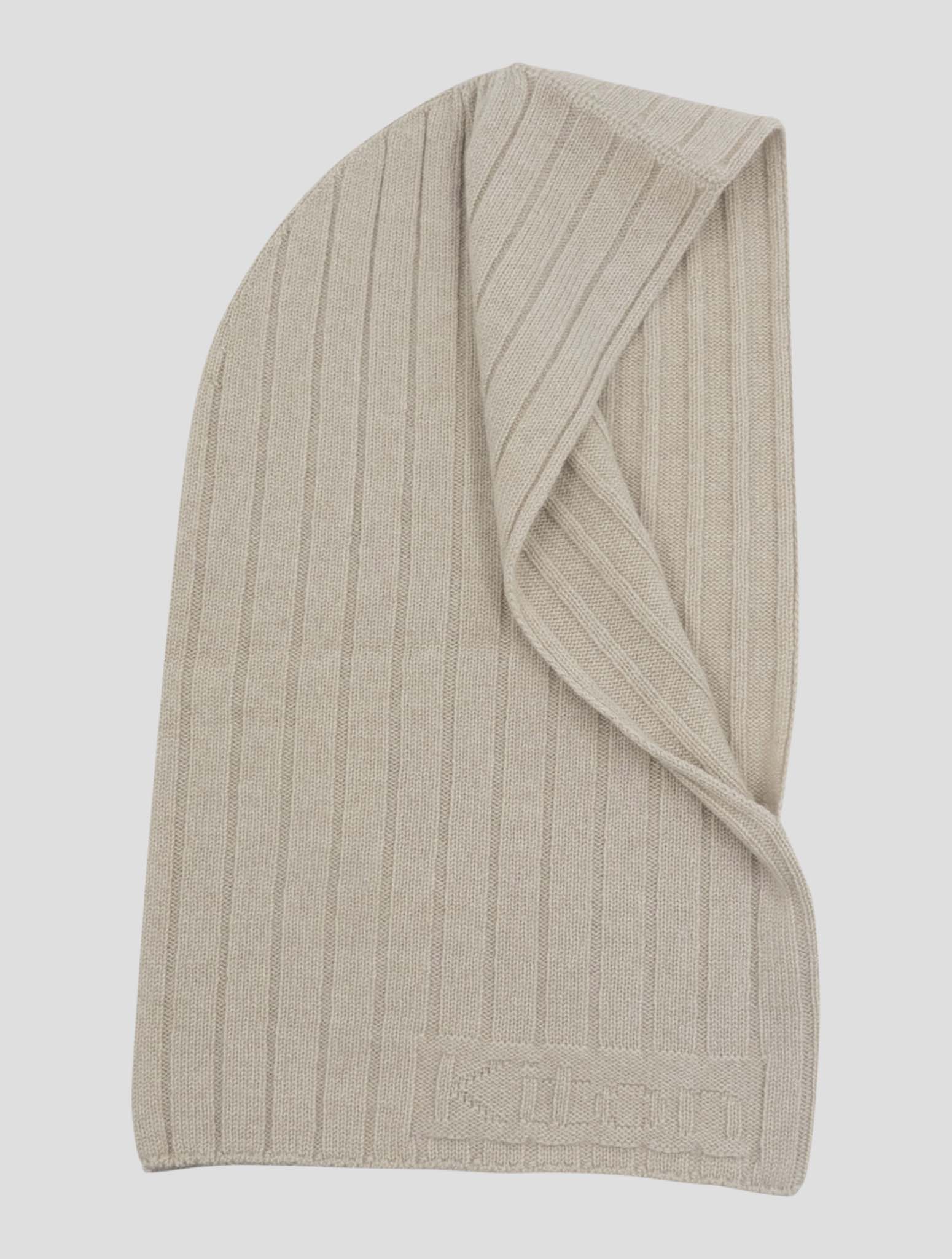 Kiton Beige Cashmere Balaclava Women