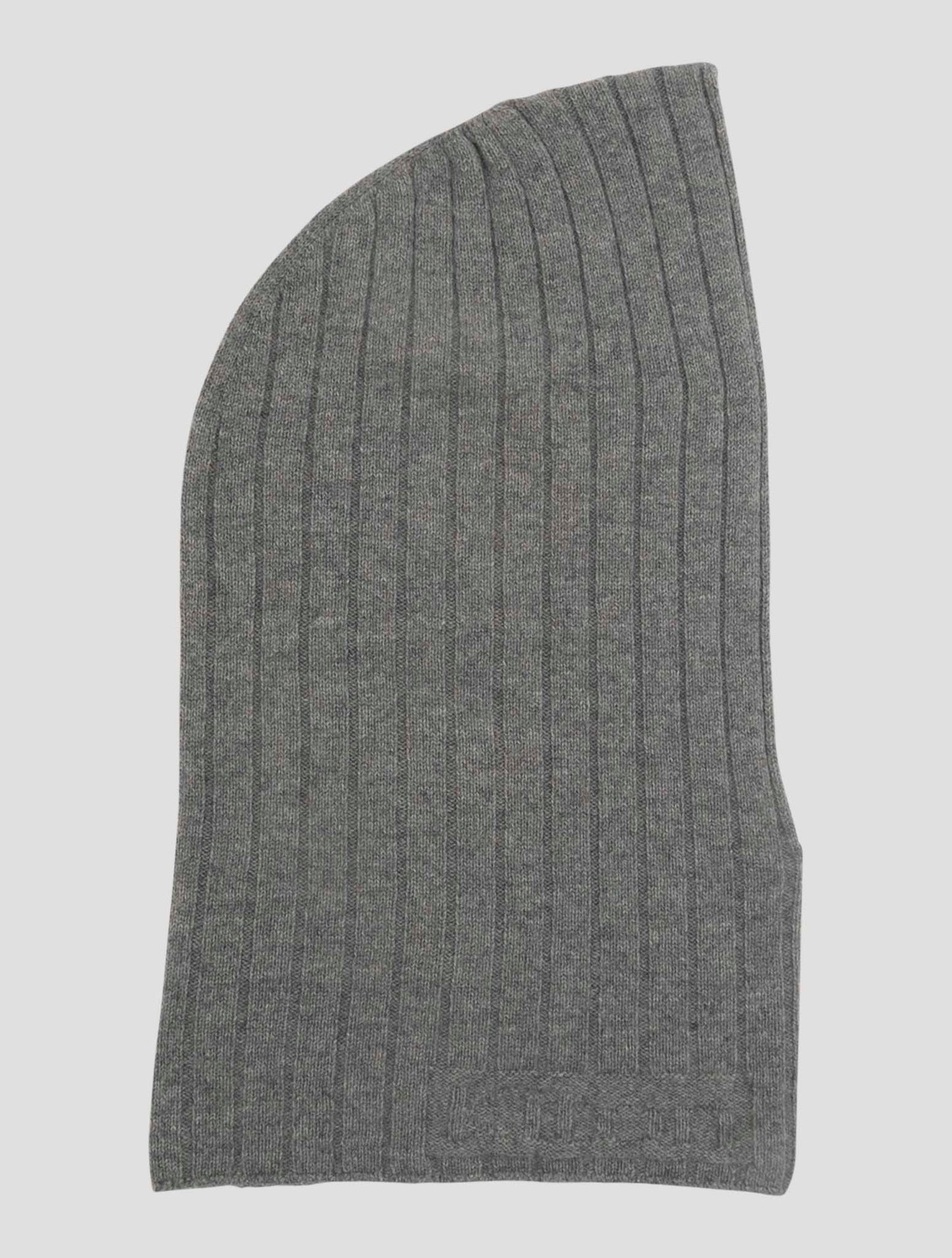 Kiton Dark Gray Cashmere Balaclava Women