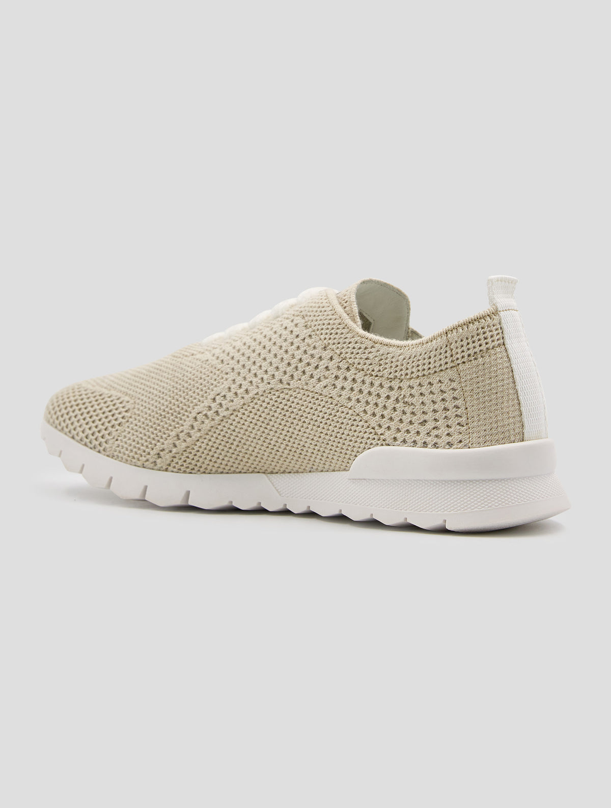 Kiton Light Beige Cashmere Pl Sneakers Women