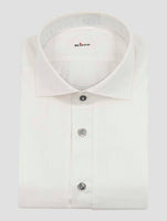 Kiton White Cotton Shirt