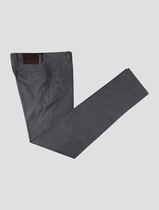 Kiton Gray Wool Pants