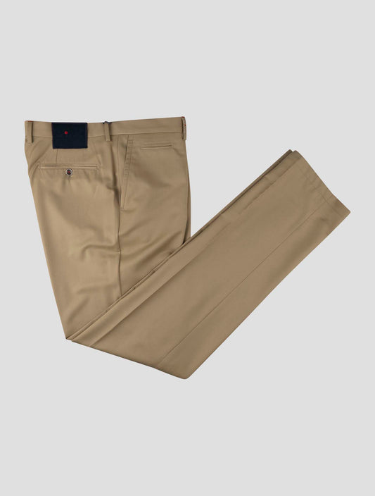 Kiton Brown Wool Pants