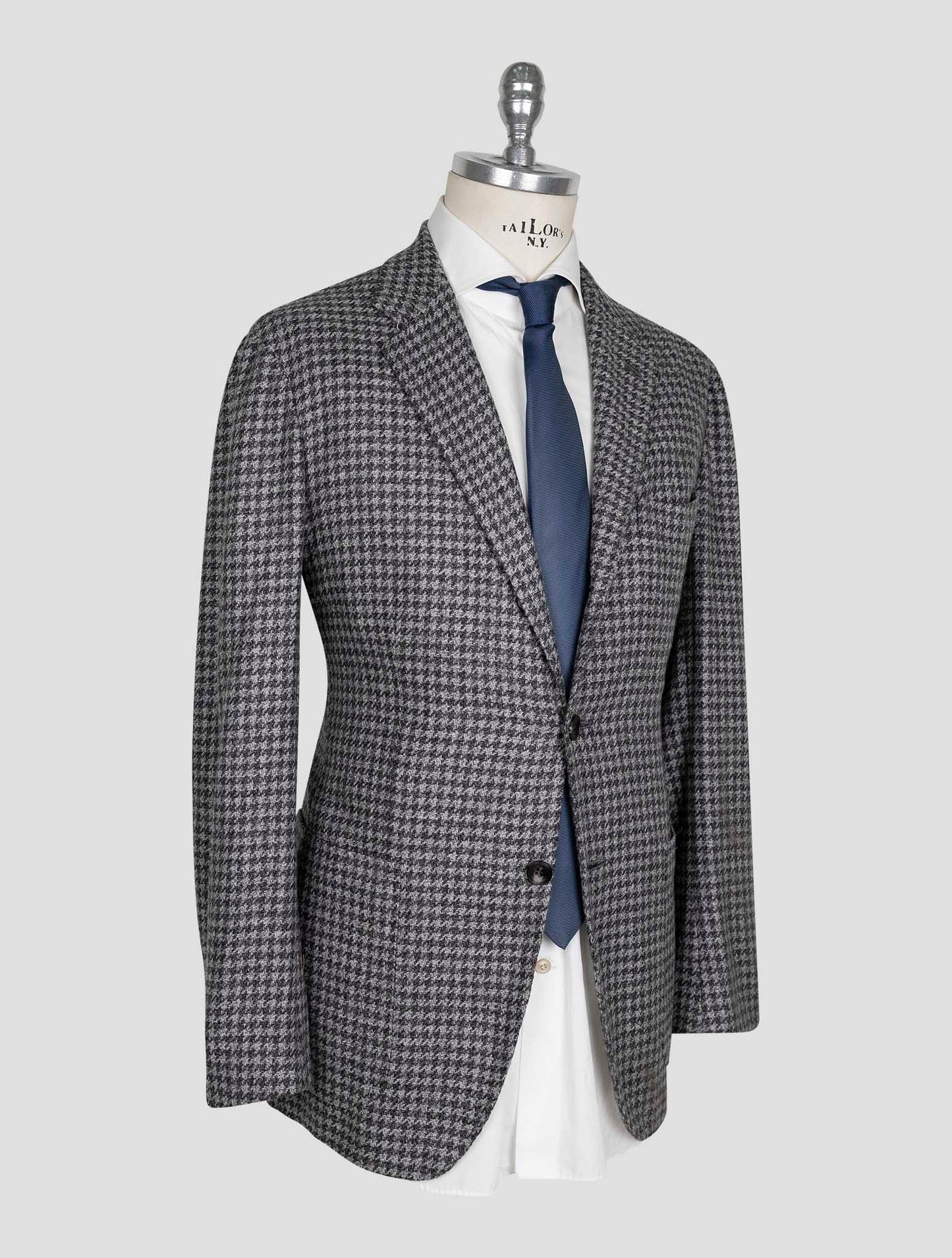 Kiton Dark Gray Cashmere Blazer