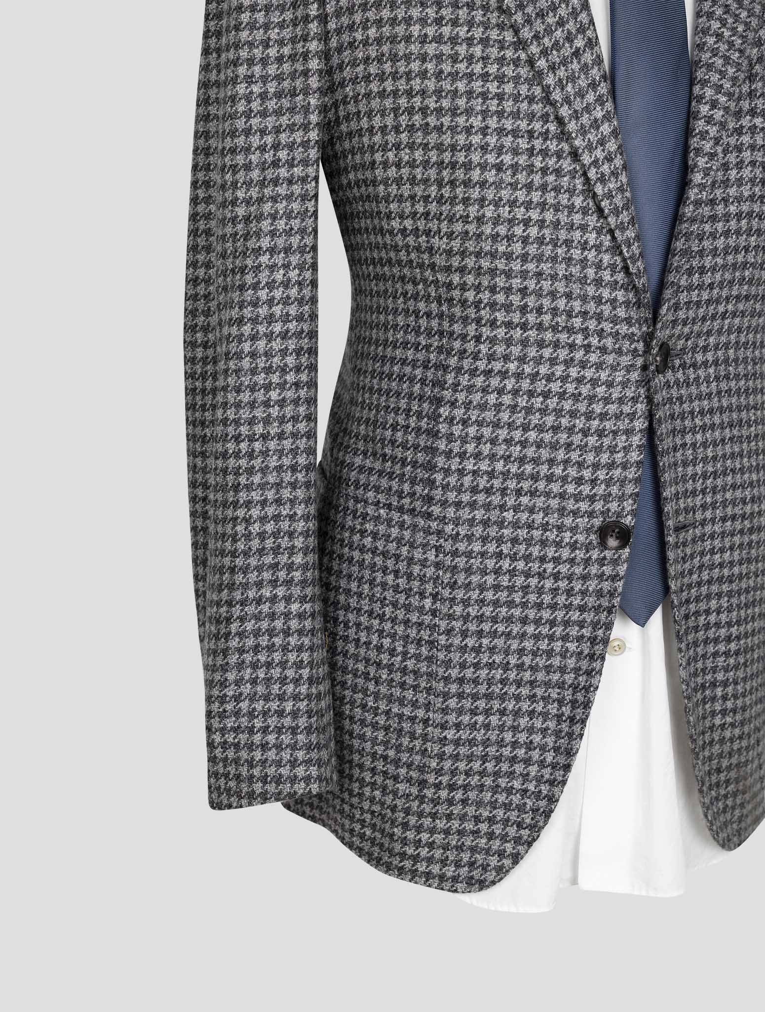 Kiton Dark Gray Cashmere Blazer
