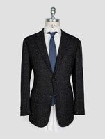 Kiton Dark Gray Cashmere Silk Wool Pa Blazer