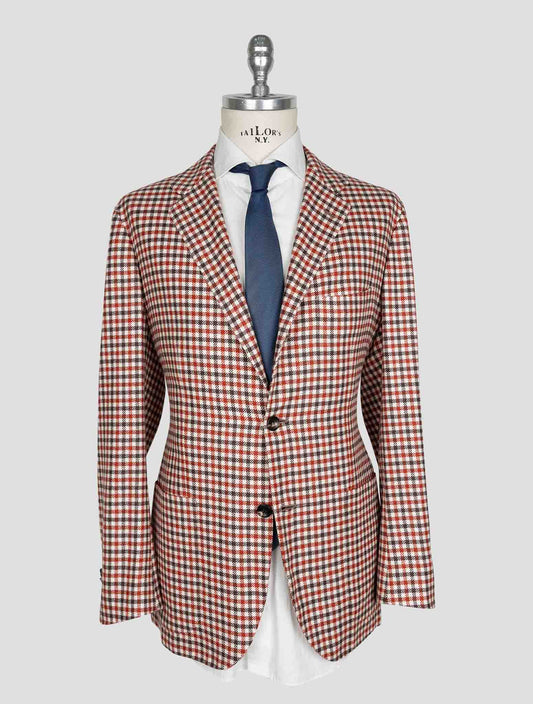 Kiton Multicolor Cashmere Blazer