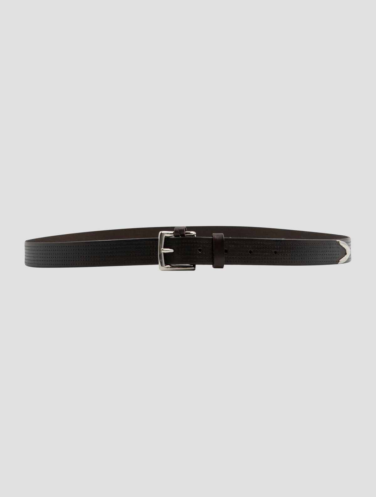 Kiton Brown Leather Belt
