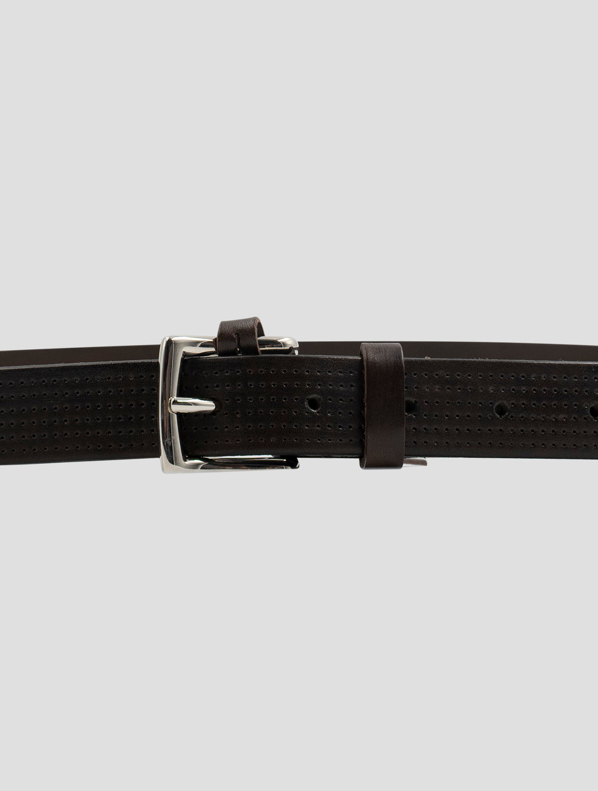 Kiton Brown Leather Belt