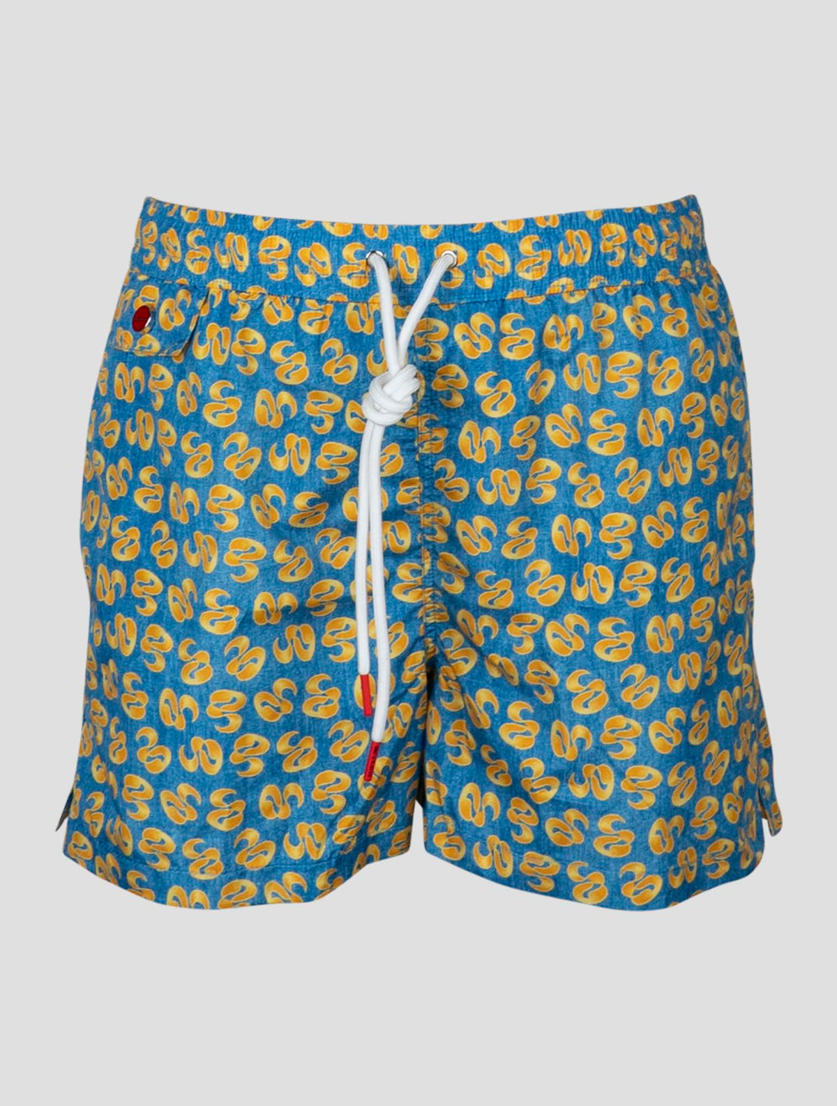 Kiton Yellow Pl Swim Trunks