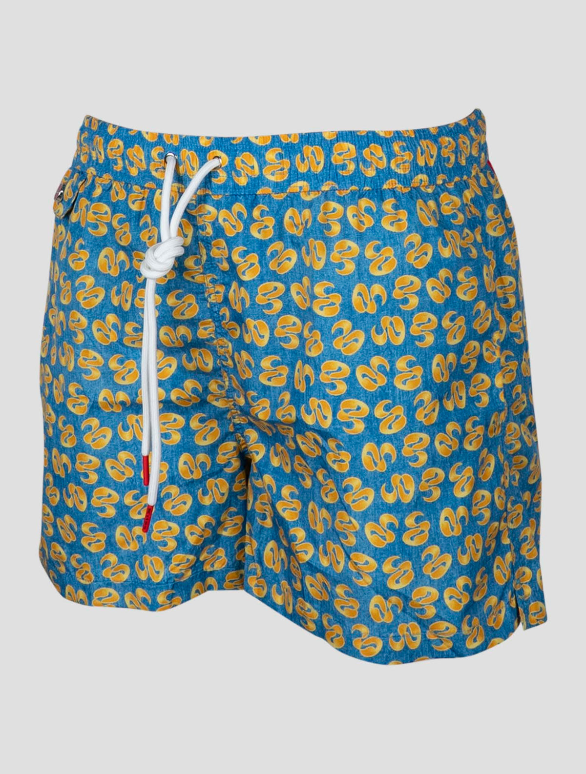 Kiton Yellow Pl Swim Trunks