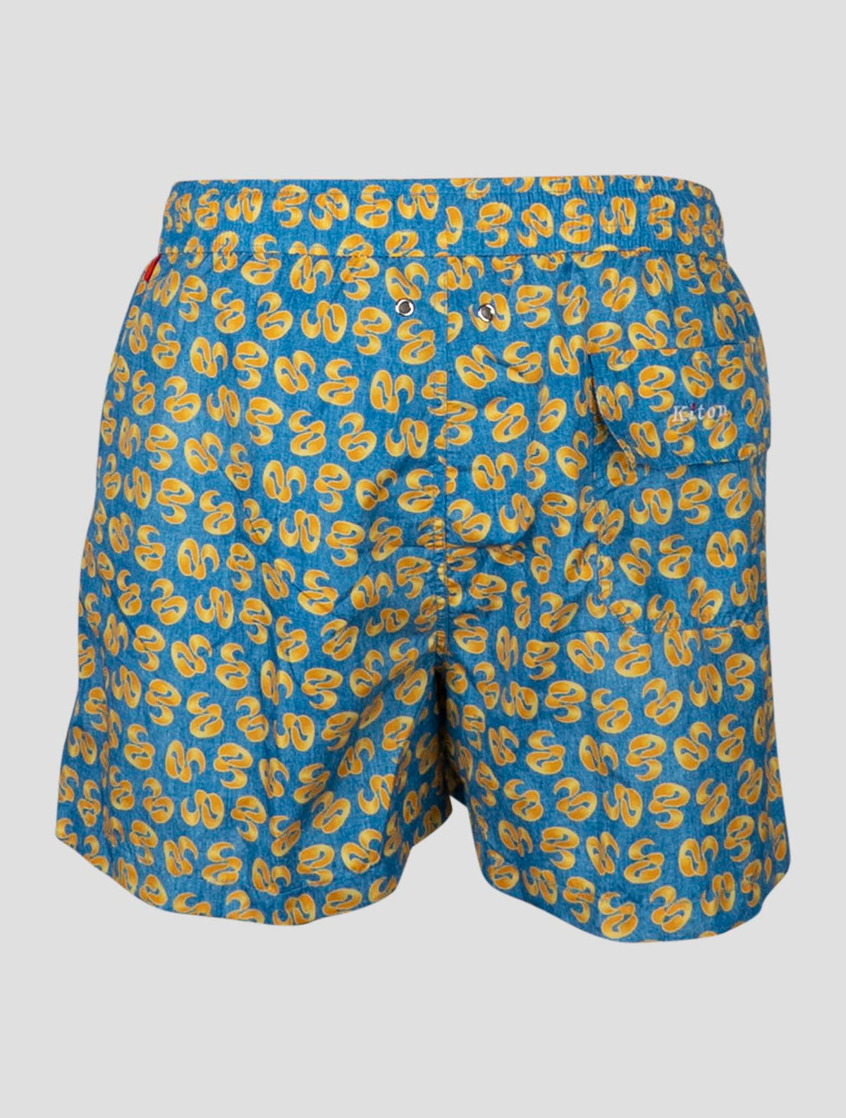 Kiton Yellow Pl Swim Trunks