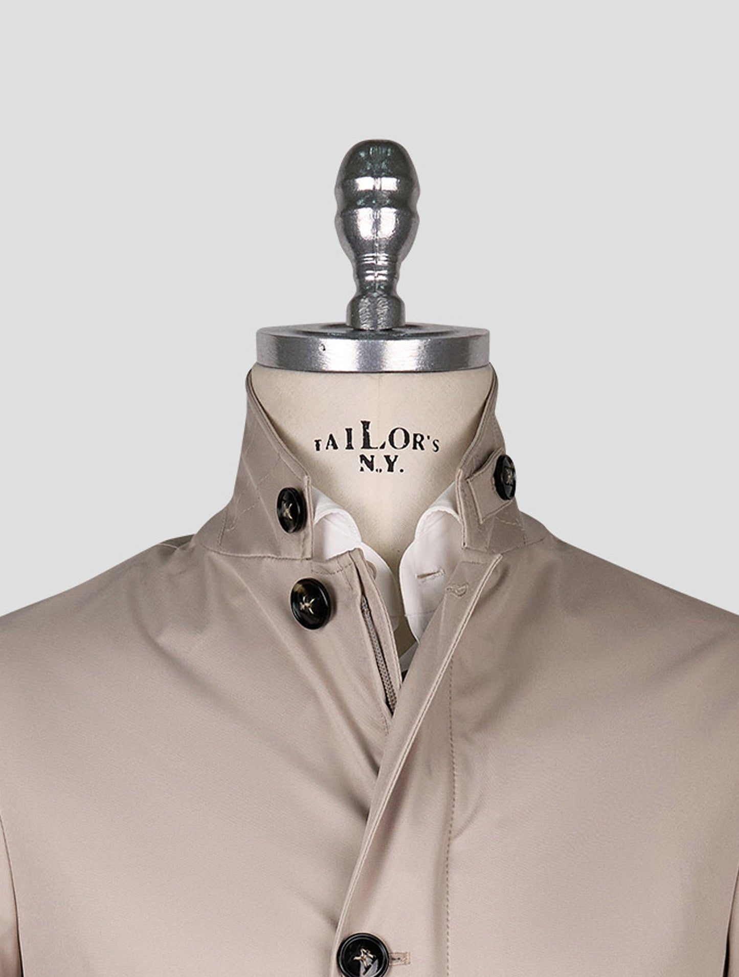 Kiton Beige Pl Coat