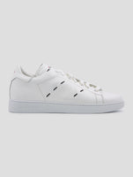 Kiton White Leather Sneakers