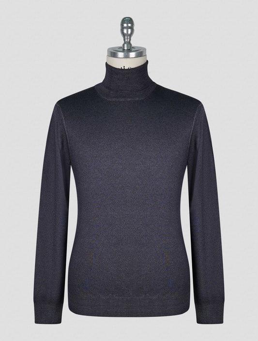 Kiton Multicolor Cashmere Sweater Turtleneck