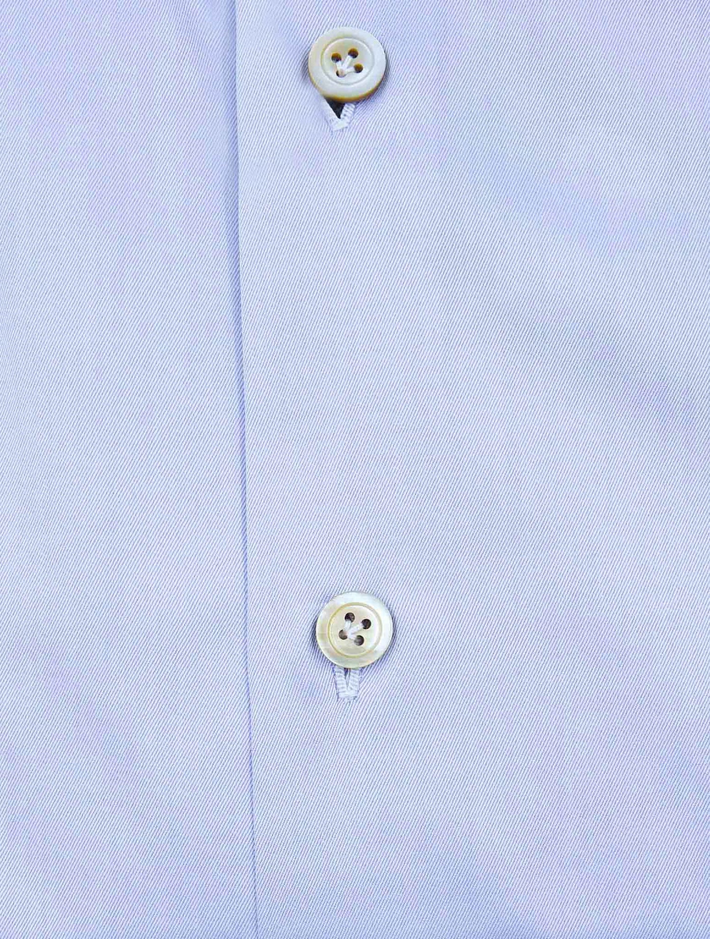 Kiton Light Blue Cotton Shirt