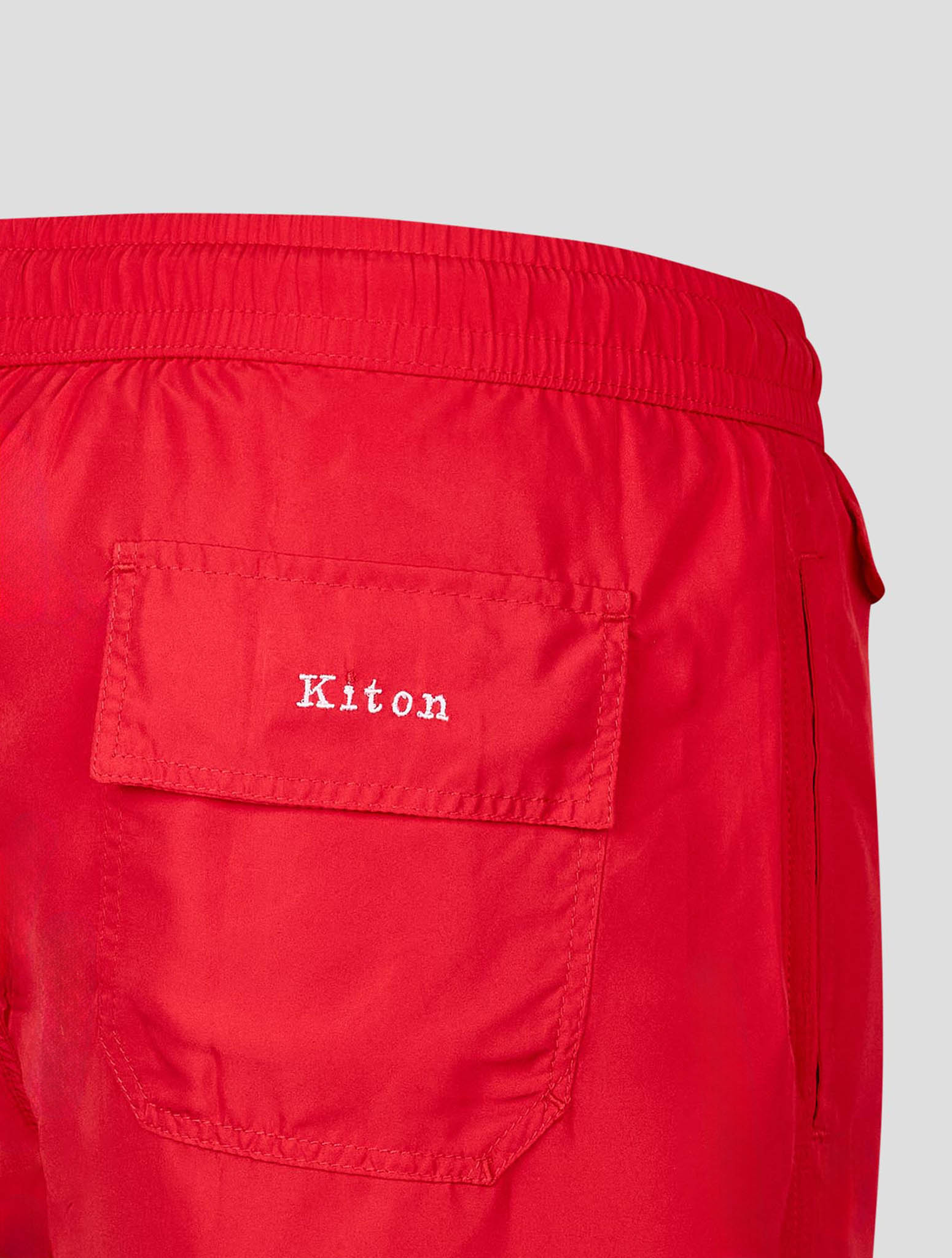 Kiton Red Pl Swim Trunks