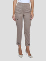 Kiton Brown Virgin Wool Pants Women