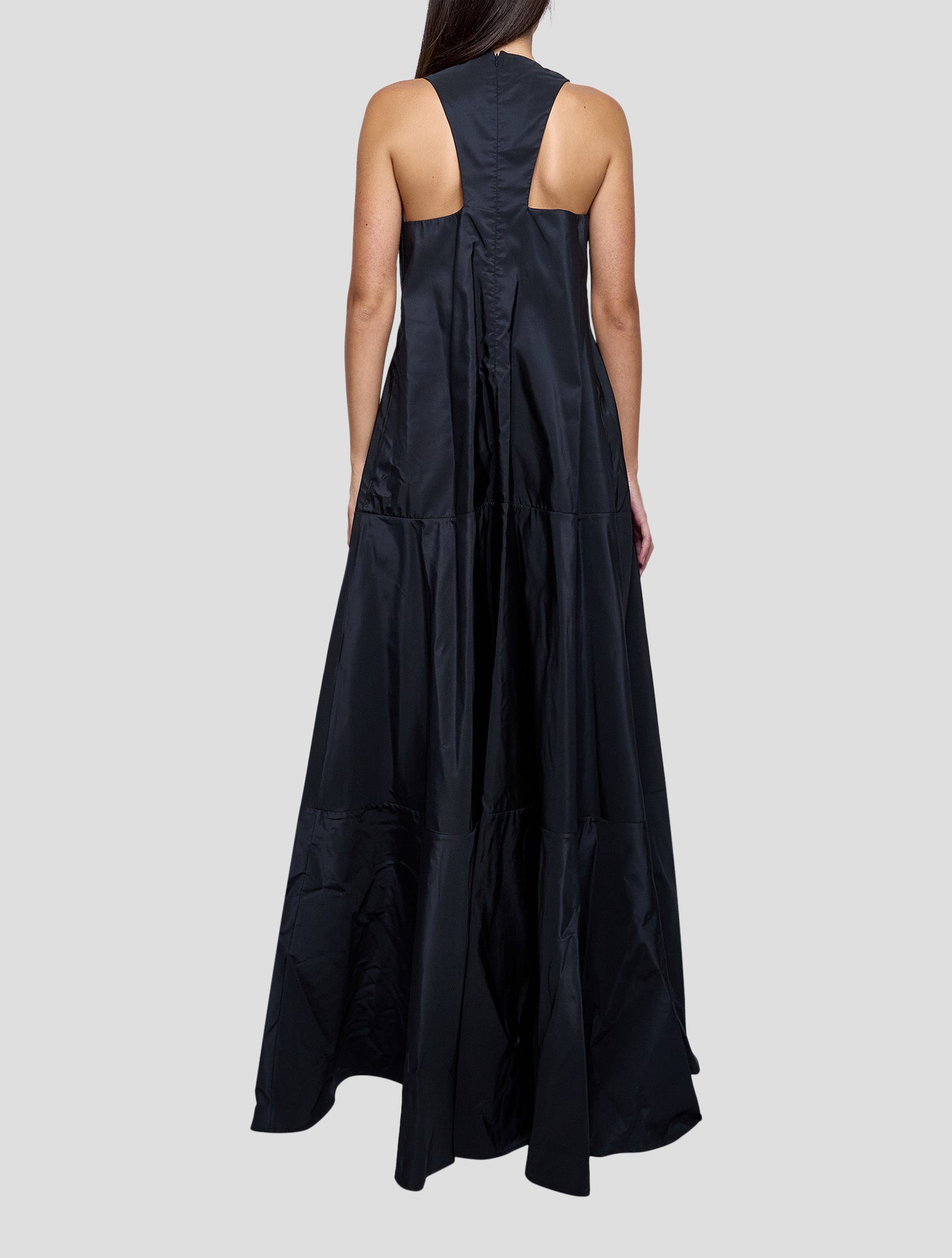 Kiton Black Silk Dress Women
