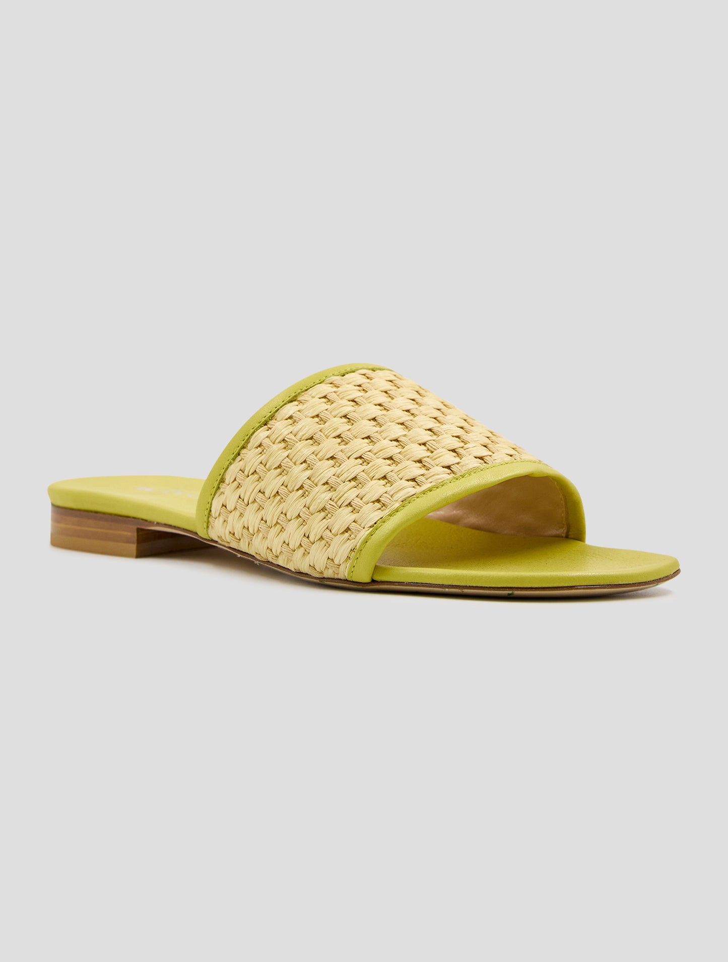 Kiton Yellow Beige Leather Suede Sandals Women
