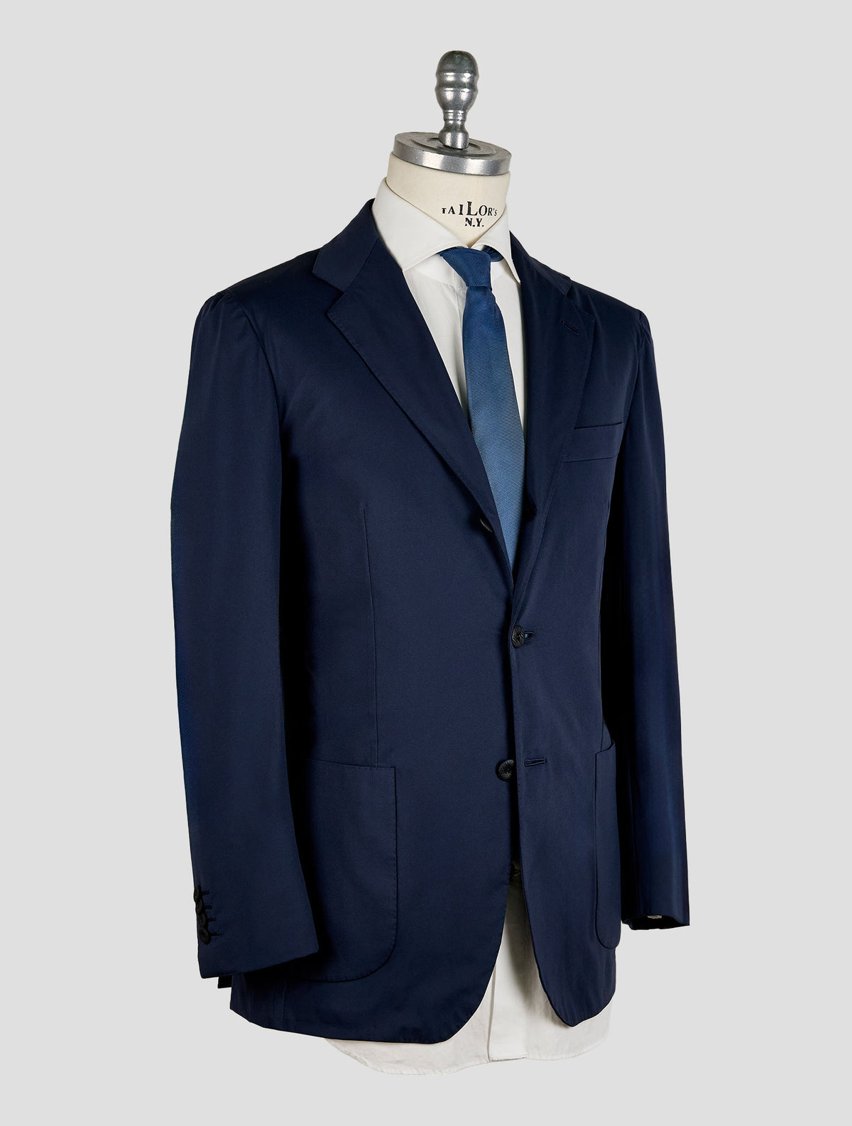 Kiton Knt Dark Blue Pa Ea Suit