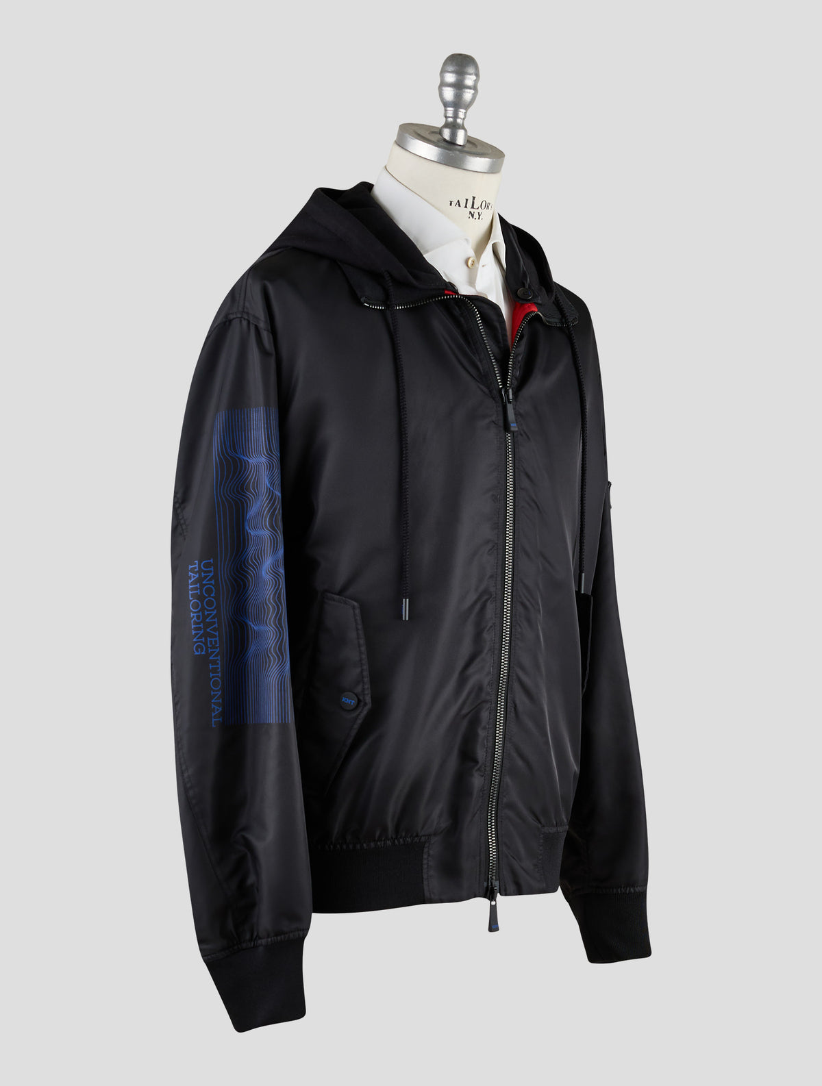 Kiton Knt Black Pa Coat