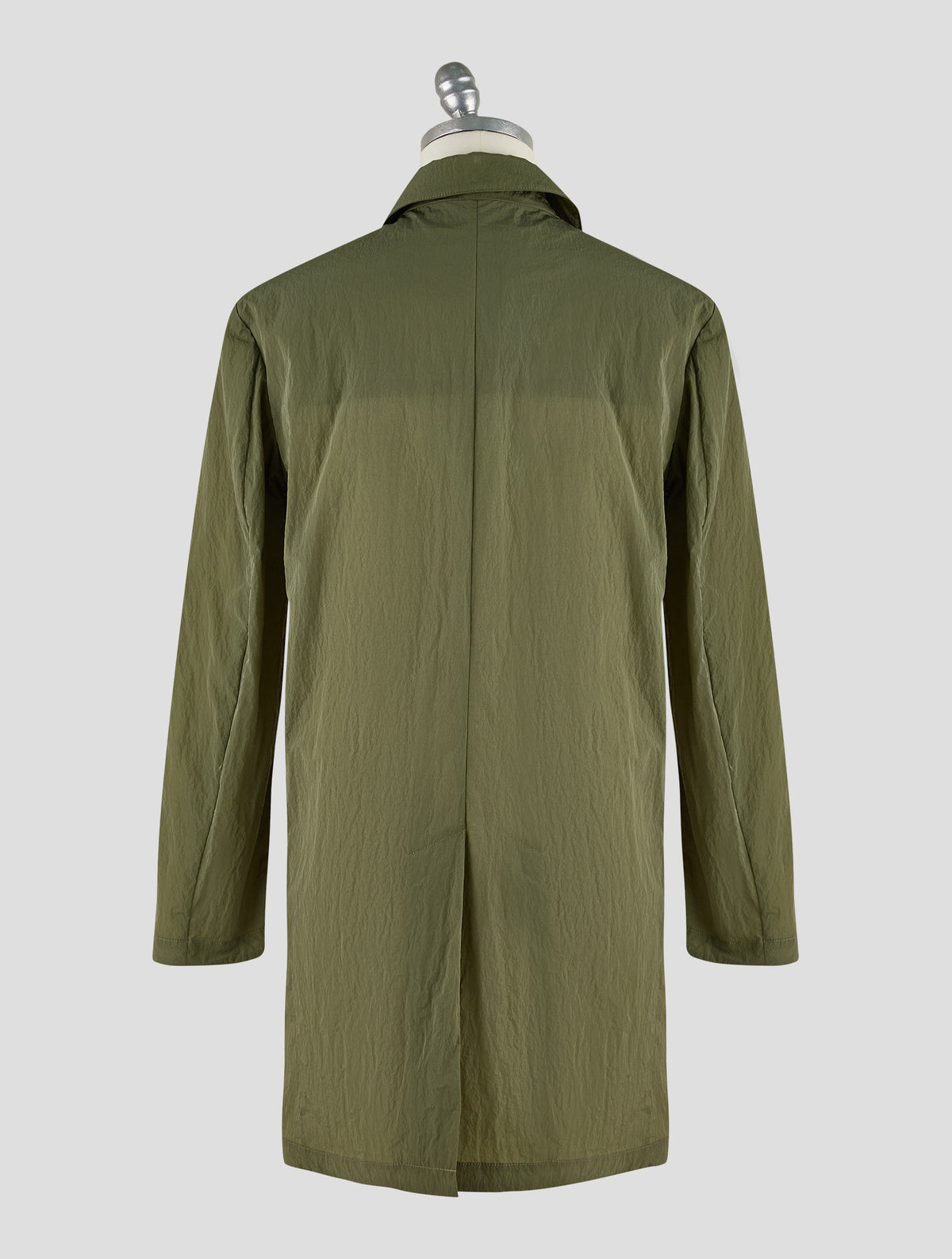 Kiton Knt Green Pa Overcoat