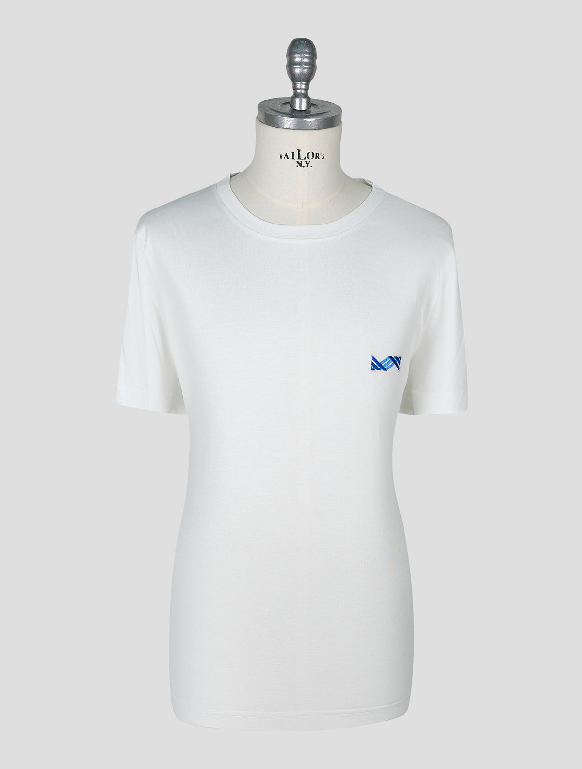Kiton Knt White Cotton T-Shirt