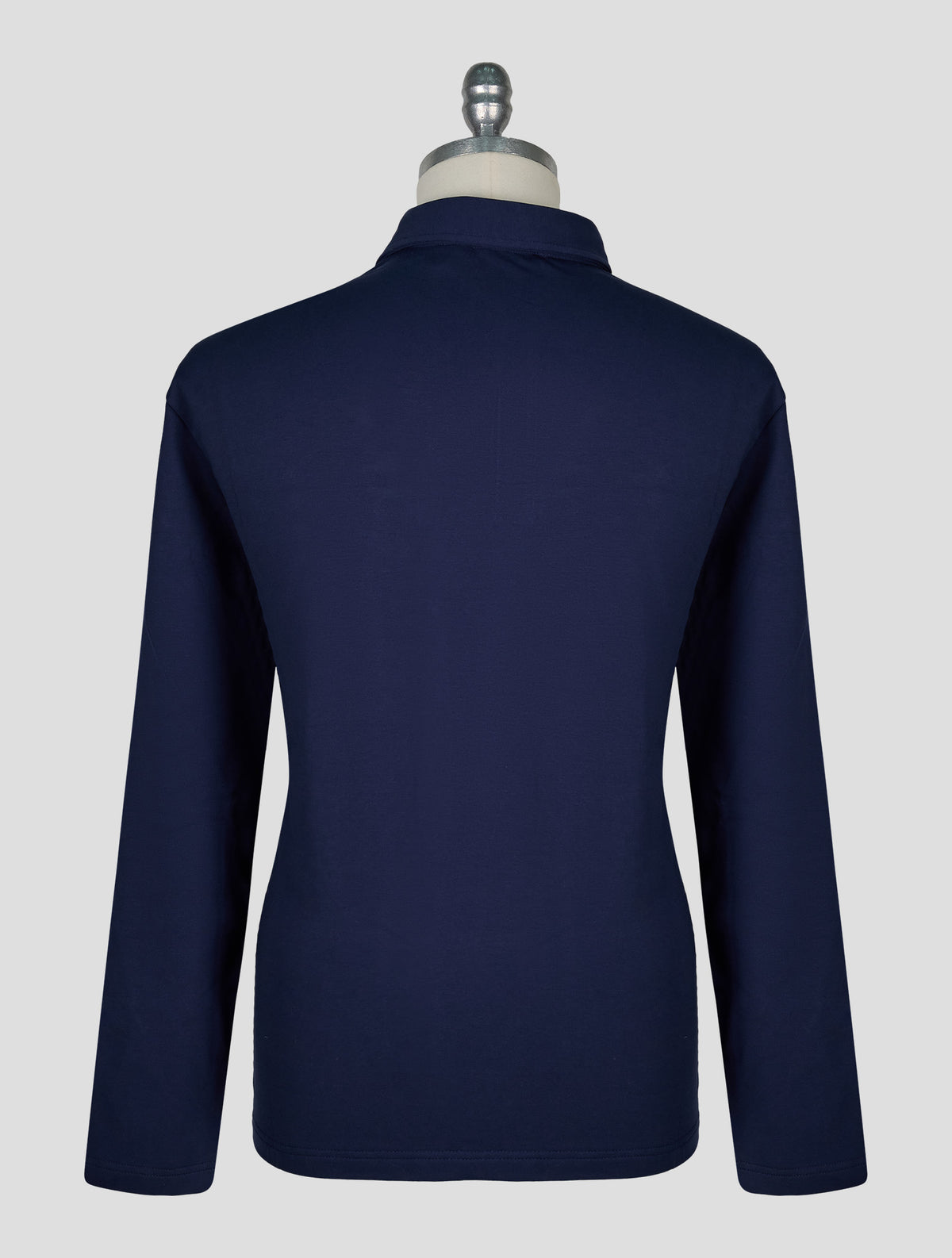 Kiton Knt Dark Blue Sweater Polo