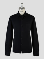 Kiton Knt Black Cotton Ea Shirt