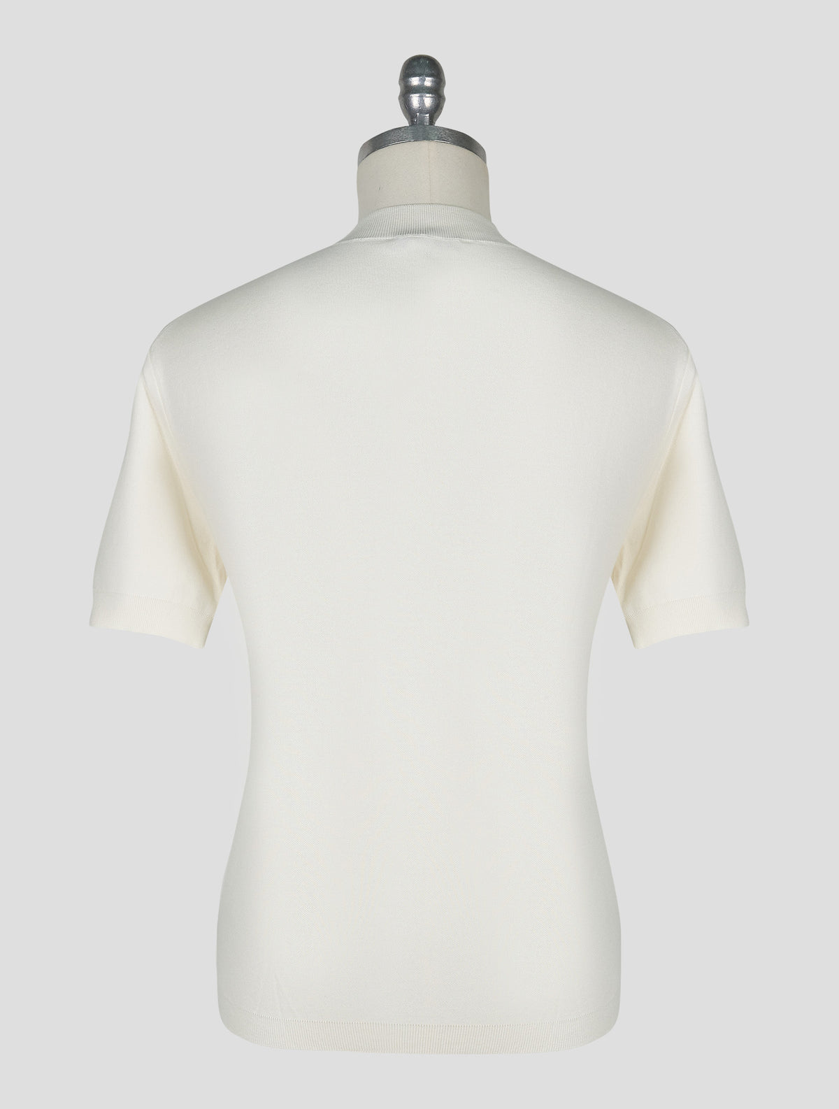 Kiton Knt White Cotton T-Shirt