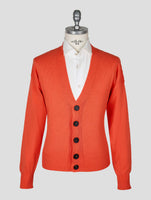 Kiton Knt Coral Cotton Cardigan