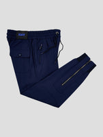 Kiton Knt Blue Pa Ea Jogging Pants