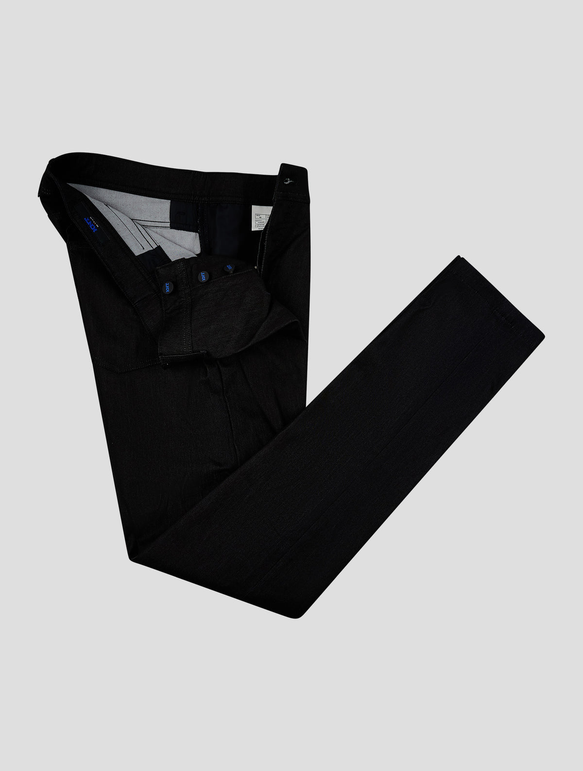 Kiton Knt Black Cotton Pa Ea Jeans