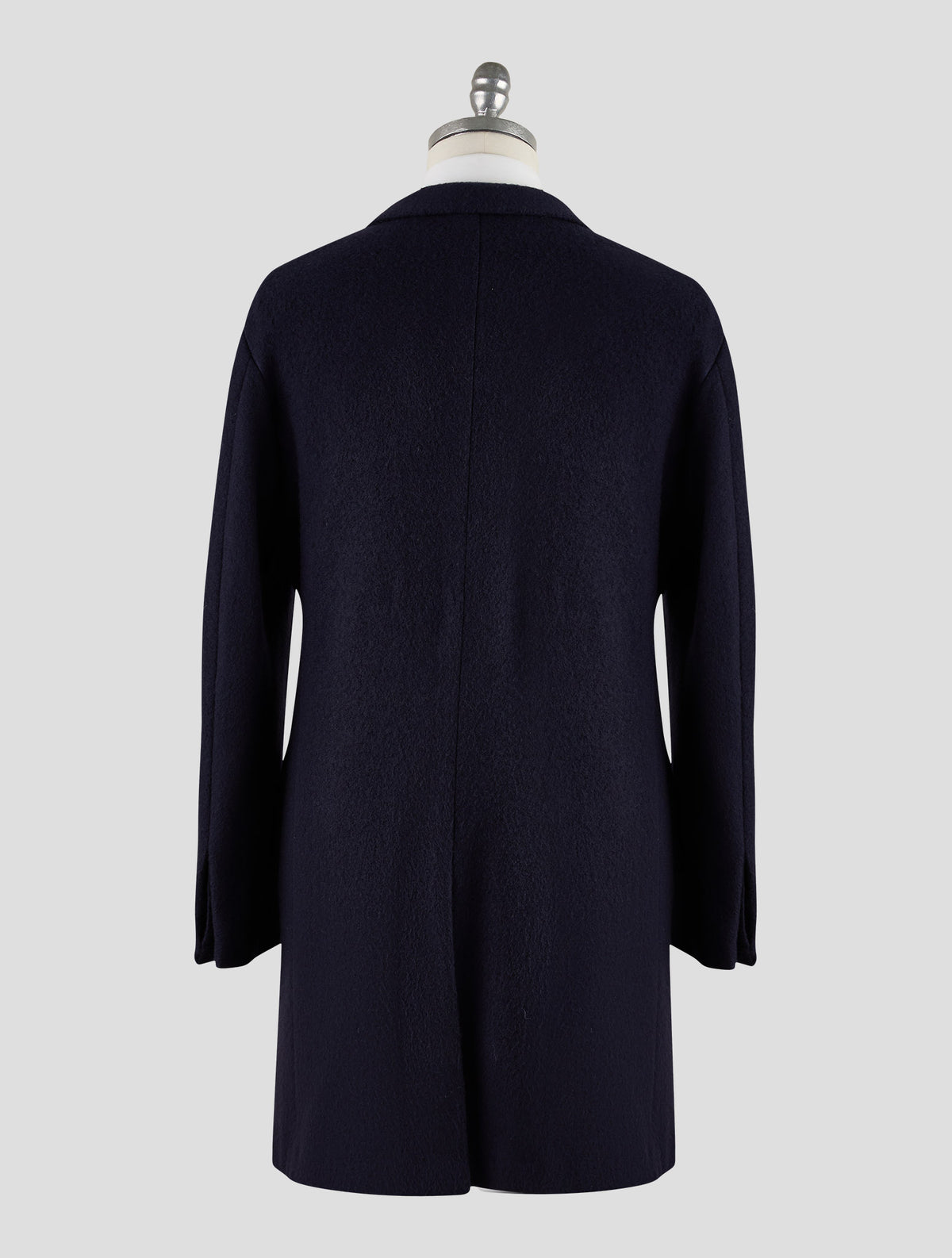 Kiton Knt Dark Blue Cashmere Pa Overcoat
